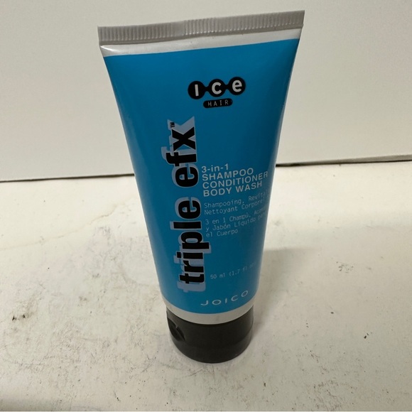 Joico Ice Hair Triple EFX Shampoo Conditioner Body Wash 1.7 OZ HTF - Picture 1 of 3